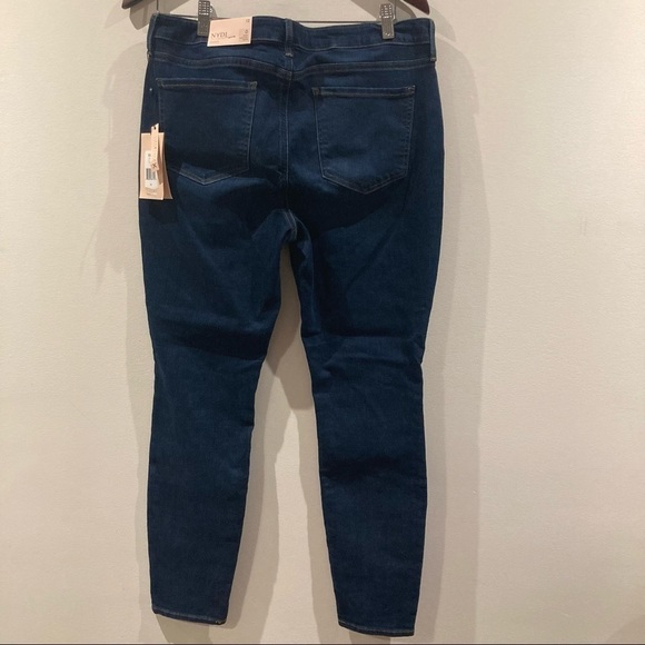 NYDJ Sz  12 NOT YOUR DAUGHTERS JEANS Ami Skinny High Rise Dark Wash Sz NWT - Picture 3 of 10